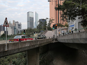 The Glenealy Flyover in Hong Kong