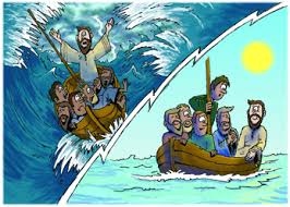 Sergio E. Valdez Sauad: JESÚS DUERME EN LA BARCA Mateo 8,23-27.