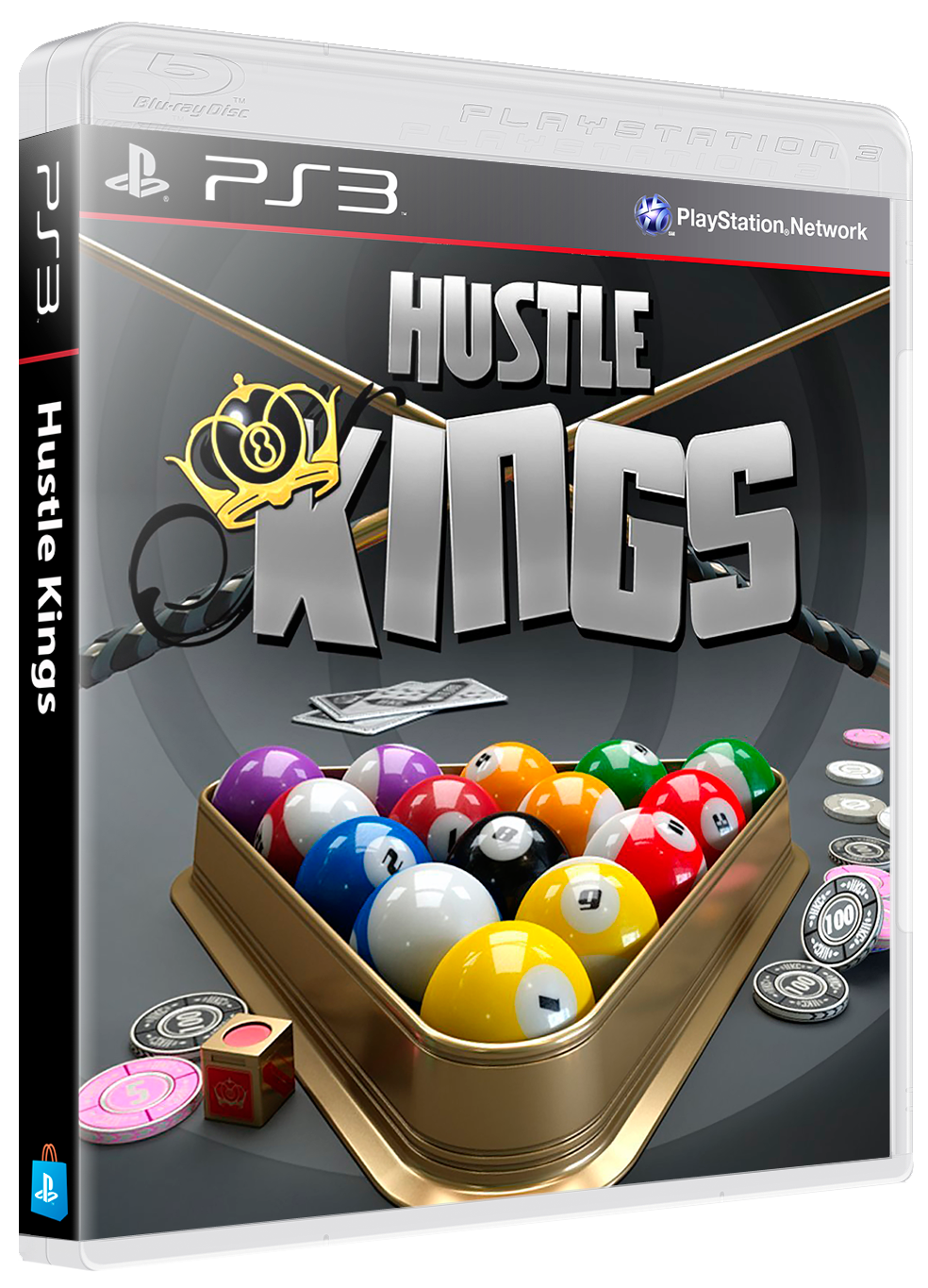 PSNPLAY3 Hustle Kings PS3/PSN DOWNLOAD. PKG + RAP.