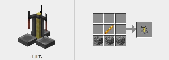 как сделать в майнкрафте зельеварку