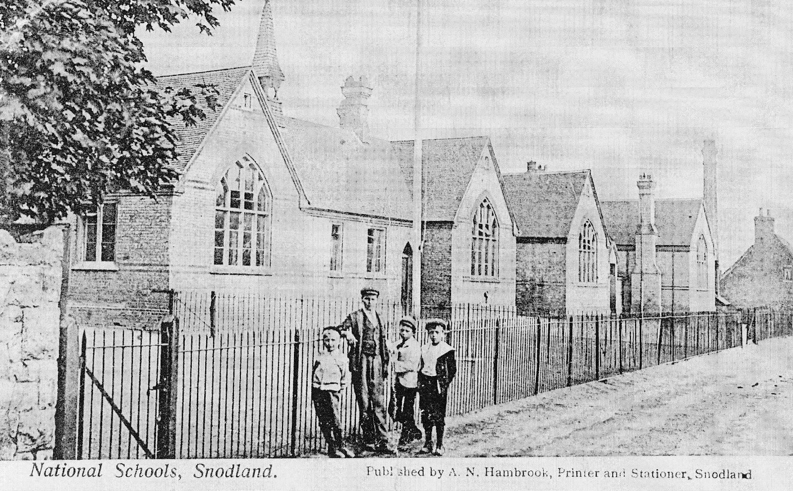 Bygone Snodland The National School in Brook Street