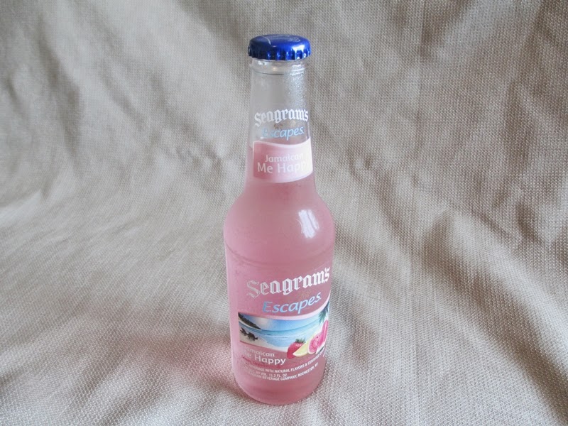 Bottle of Seagram's Escapes Watermelon and Guava Flavored Malt Beverage