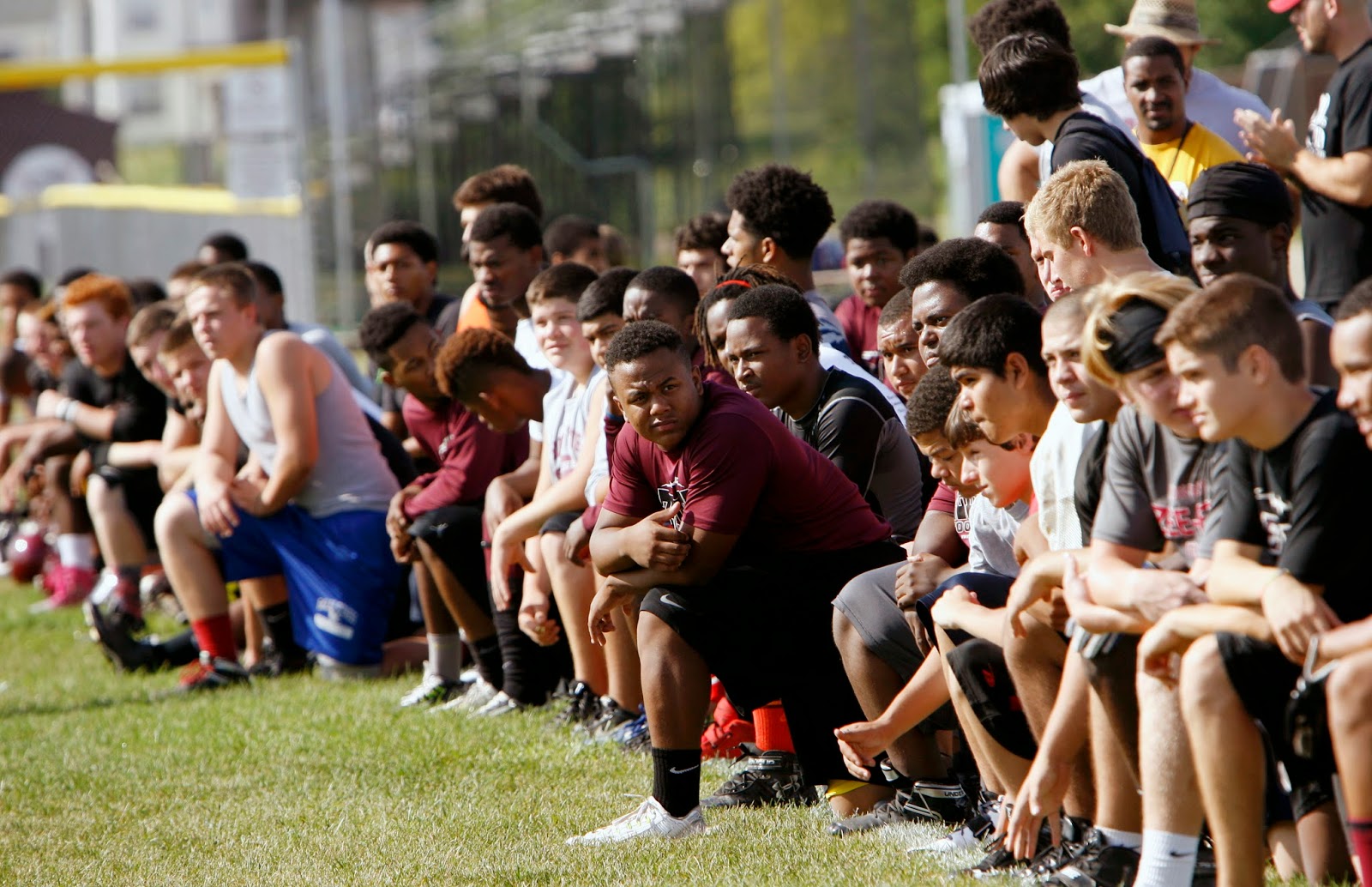 Mark Kodiak Ukena: Zion-Benton High School 2015 Football Program Day 1