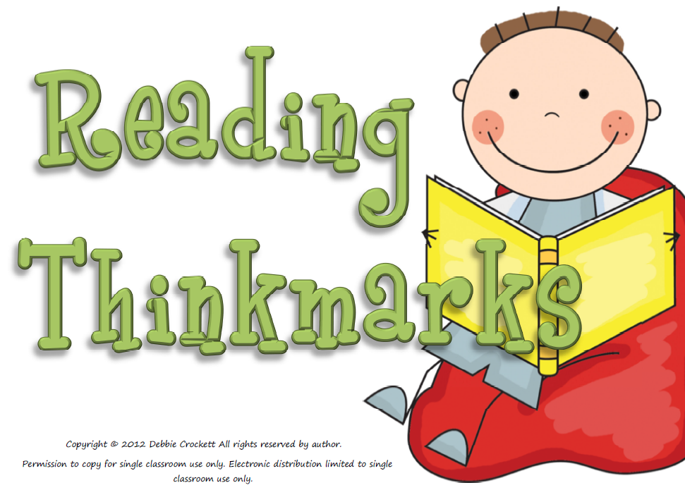 Classroom Freebies Too: Reading Thinkmark