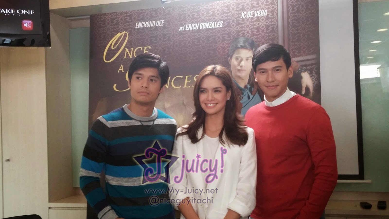 Once A Princess Bloggers' Conference with JC De Vera, Enchong Dee and Erich Gonzales