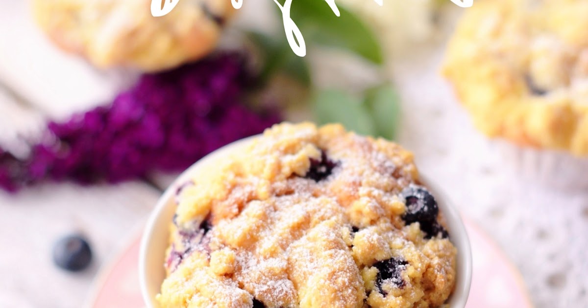 Kessy&amp;#39;s Pink Sugar: Heidelbeer Vanille Muffins mit Streuseln