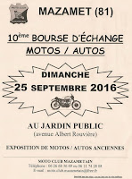Bourse d’échange Motos et Autos à Mazamet (81200 Tarn)
