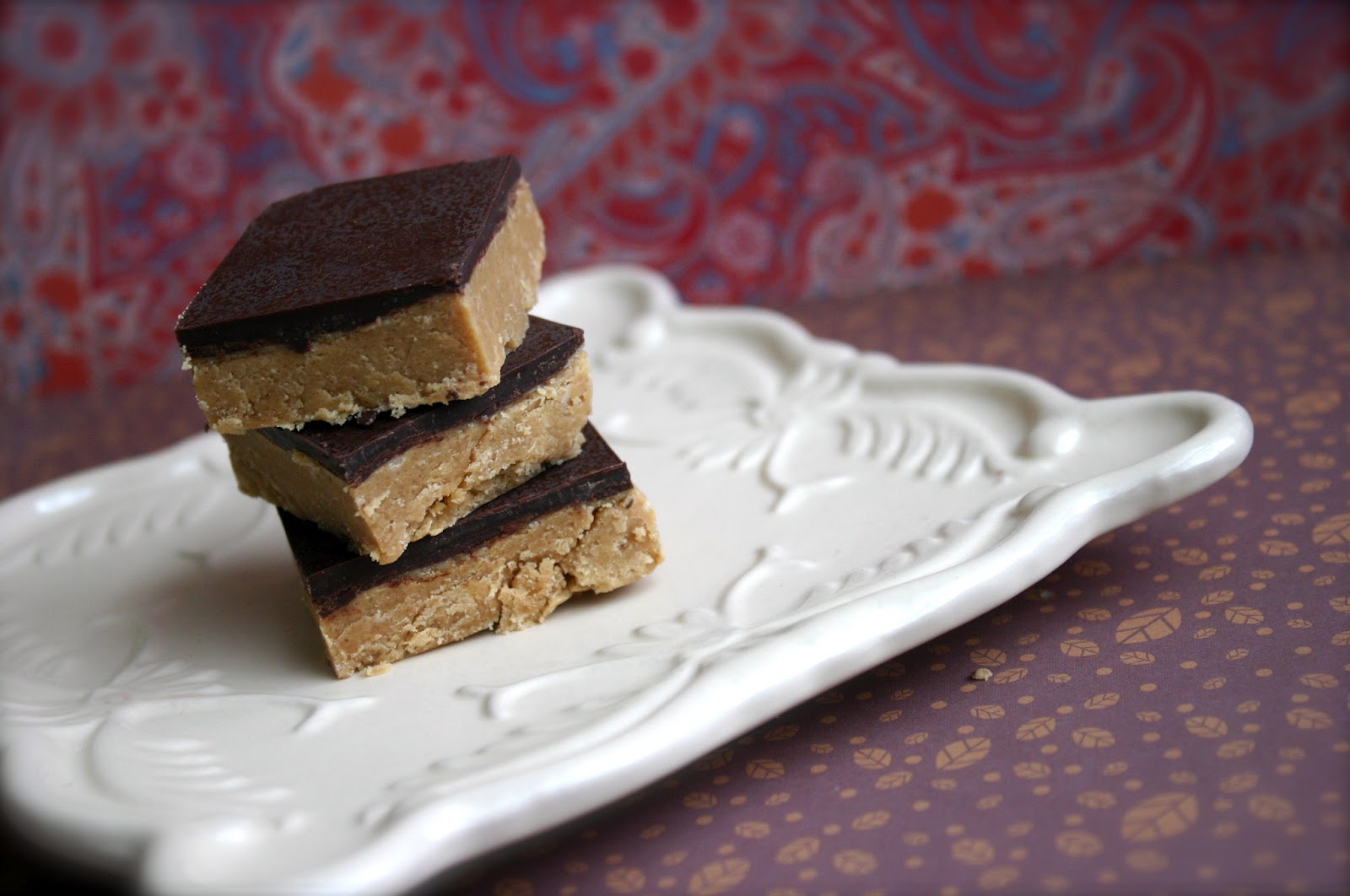 My Retro Kitchen No Bake Cafeteria Peanut Butter and Chocolate Bars