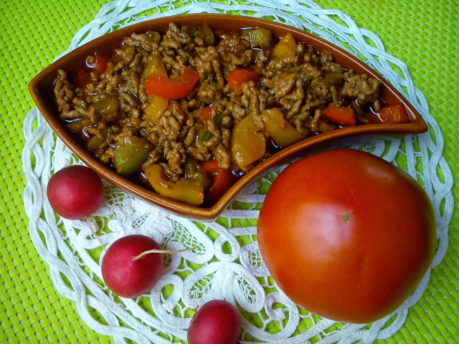 moje przepisy ania Mielone z papryką szybki obiad z patelni