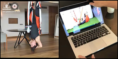 FORMACION OFICIAL AEROPILATES® PILATES AEREO A DISTANCIA, CURSOS ONLINE, UNA FORMACION ORIGINAL DE RAFAEL MARTINEZ AERO PILATES INTERNATIONAL CURSOS YOGA PILATES COLUMPIO OVIEDO ASTURIAS, GIJON