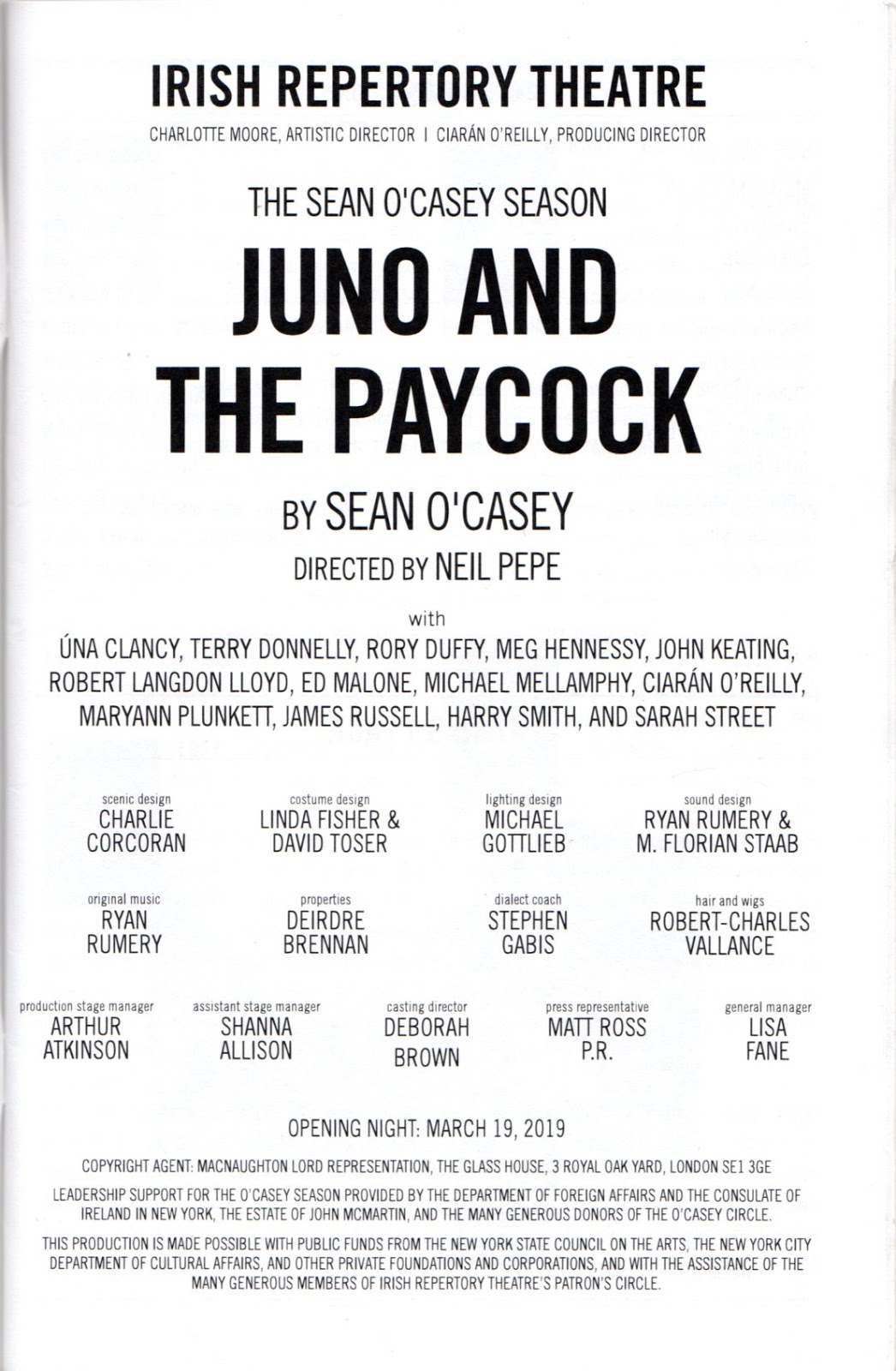 Significance of the title juno and the paycock picture
