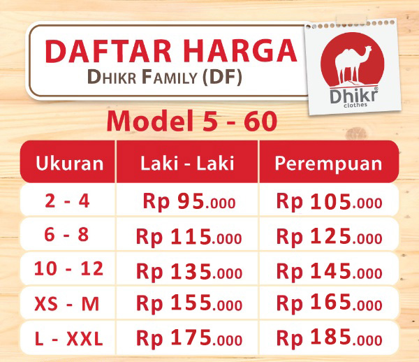 harga kaos dhikr, harga kaos dhikr family, harga kaos dhikr 2018