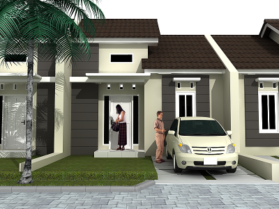 Desain Rumah Minimalis 3D Modern type 36 Terbaru Desain Rumah Minimalis 3D Modern type 36 Terbaru
