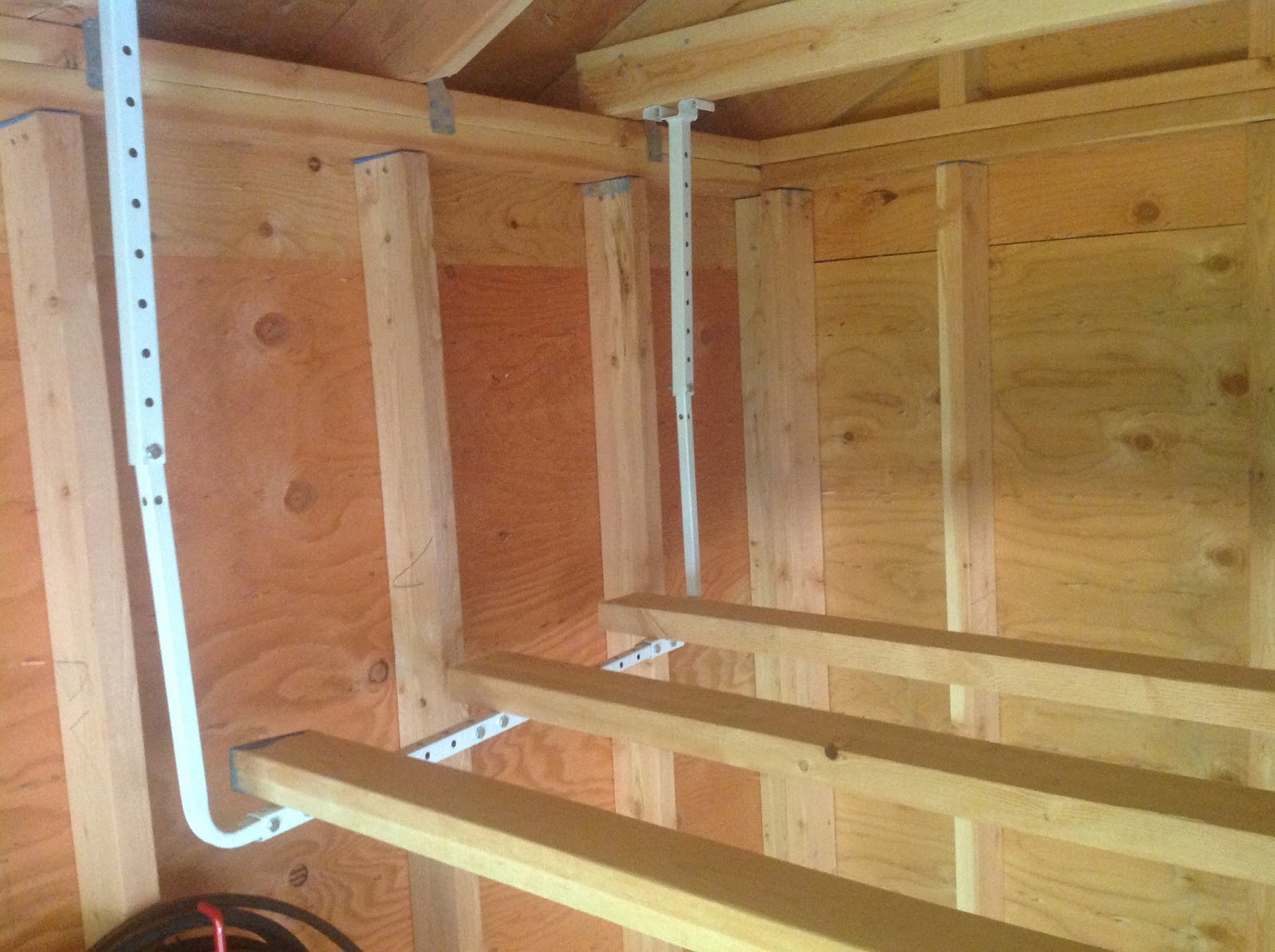 Step 4: Organize your shed so that the things you use most often are