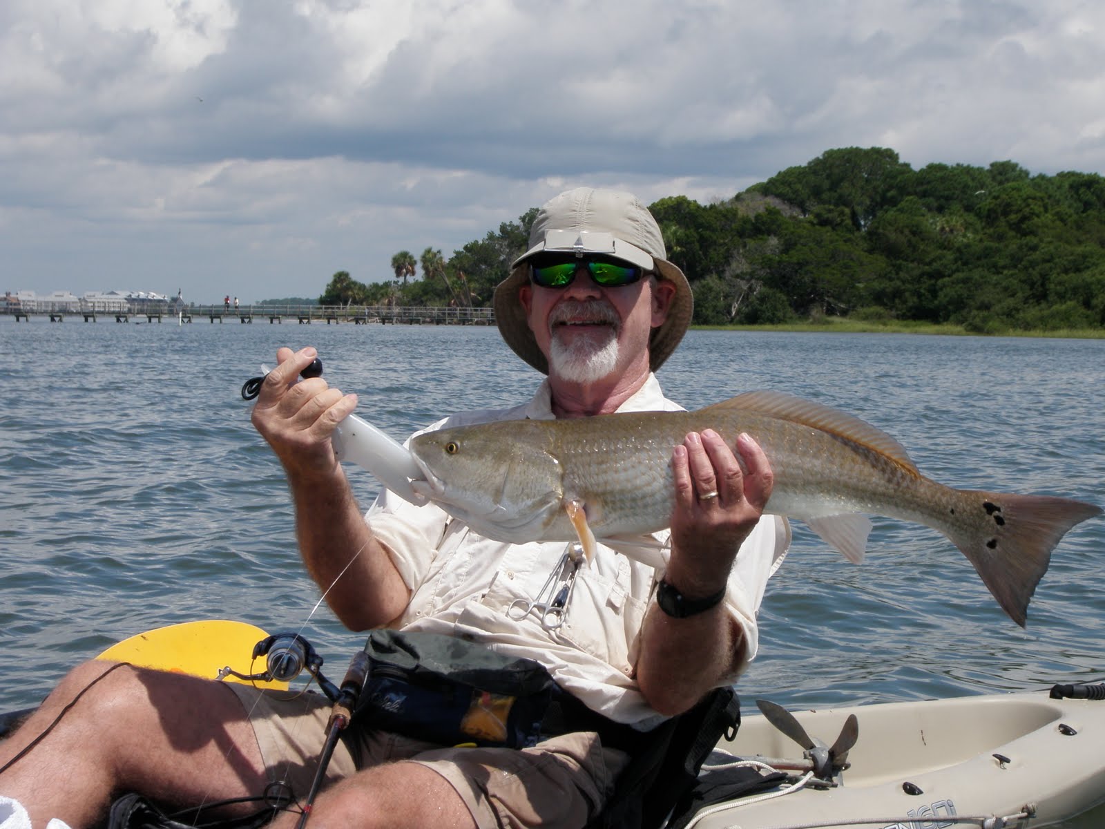The Flying Kayak Cedar Key Fishing, September, 2011