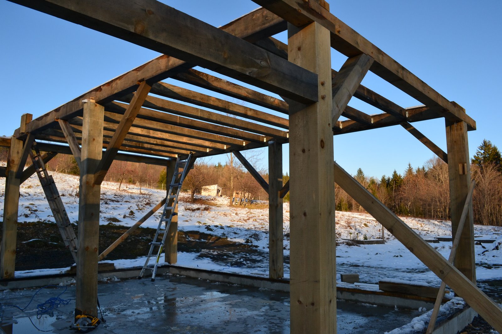 Cotton Hill Creamery Barn Progress