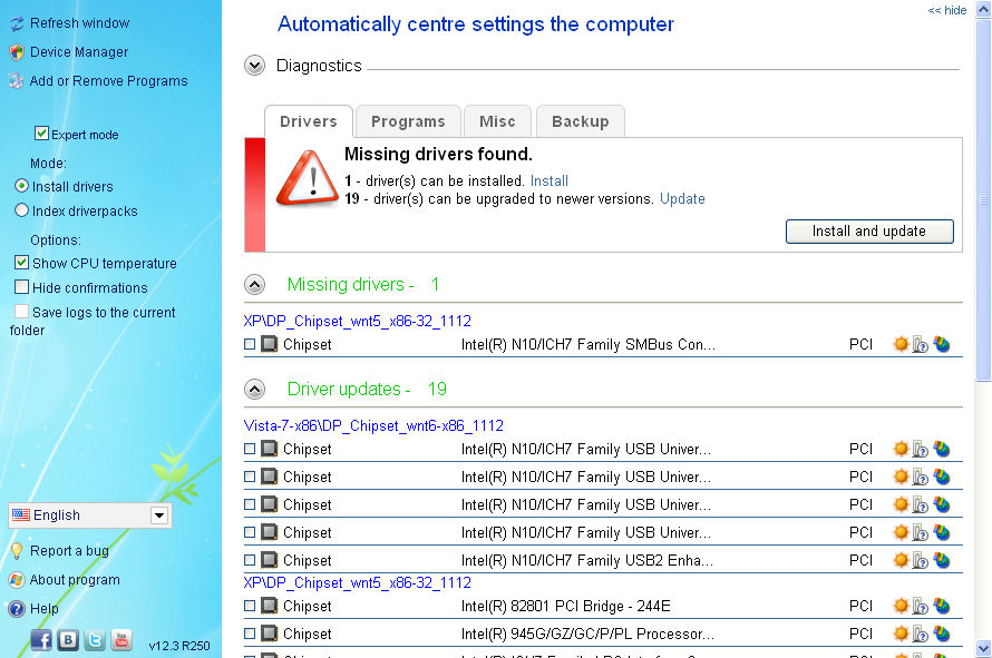 Sdi программа интерфейс. Driver index. Driver index. Драйвер пк. Driver index.