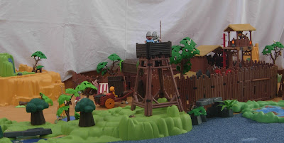 Playmobil custom Viking houses