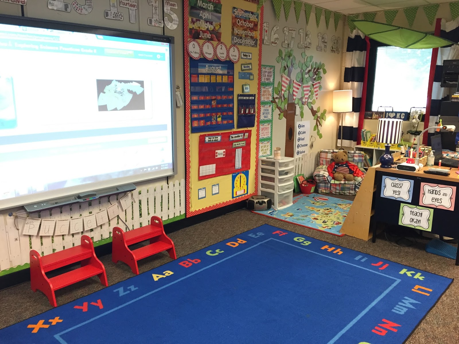 Miss Puccetti's Kindergarten: Classroom Tour 2015