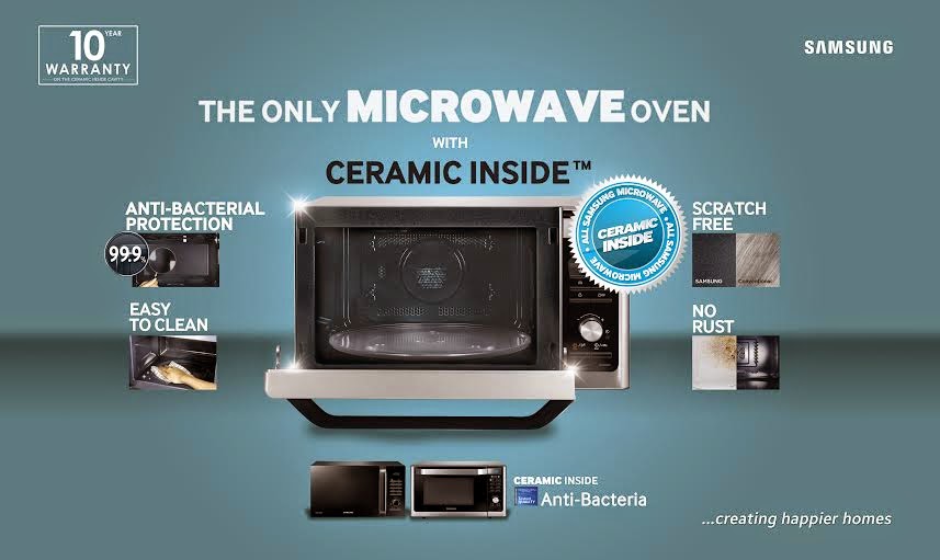 Cook, Fry, Bake?with Samsung?s Smart Microwave Ovens!