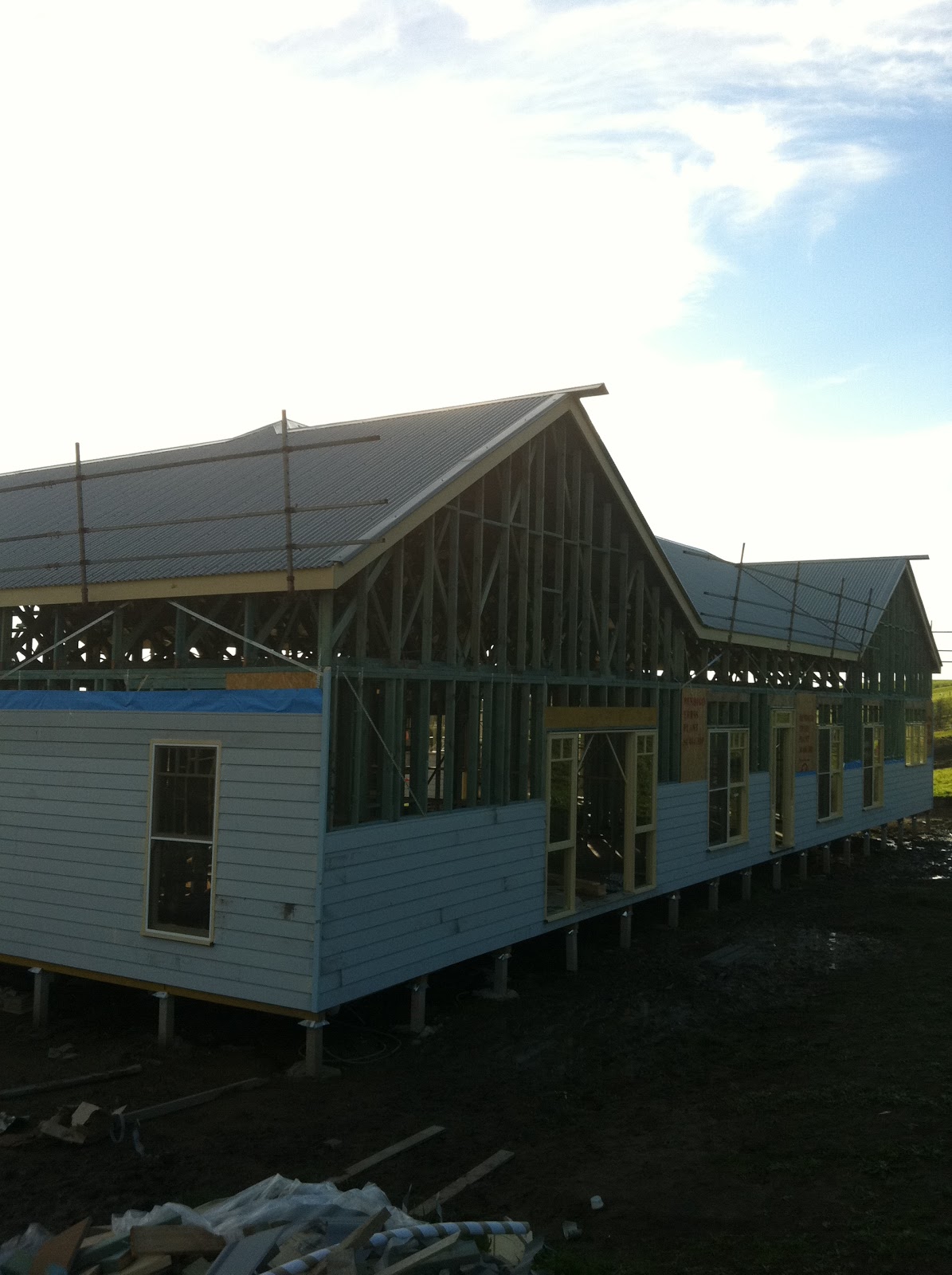 White Verandah: Weatherboards