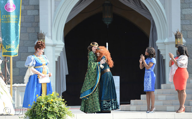 Disney Princess Royal Court Welcomes Merida at Magic Kingdom Park