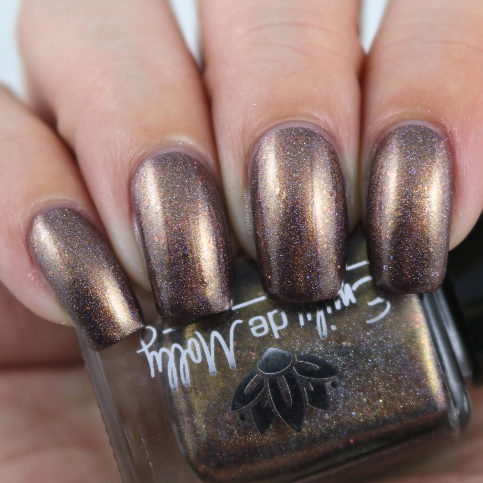 Emily de Molly Revolving Door swatched by Olivia Jade Nails