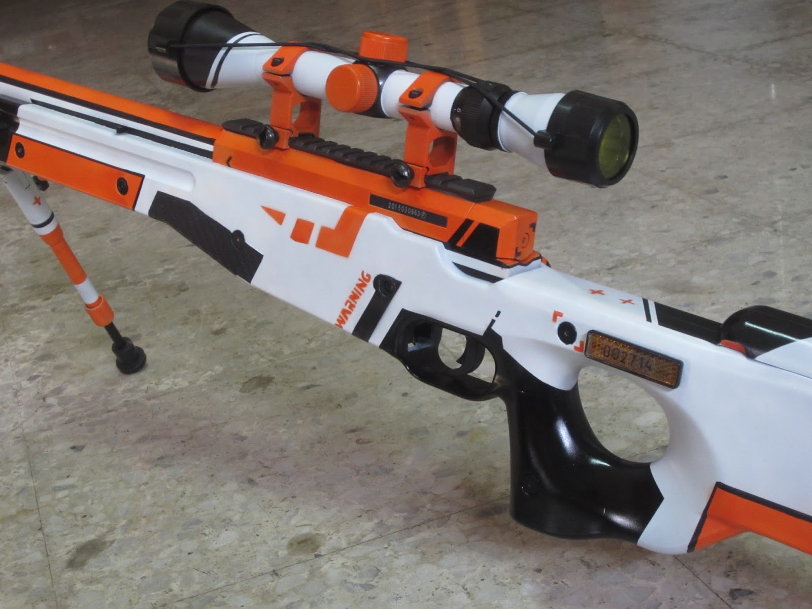 Taller de pintura para réplicas de airsoft ALGUNAS DE LAS RÉPLICAS DE