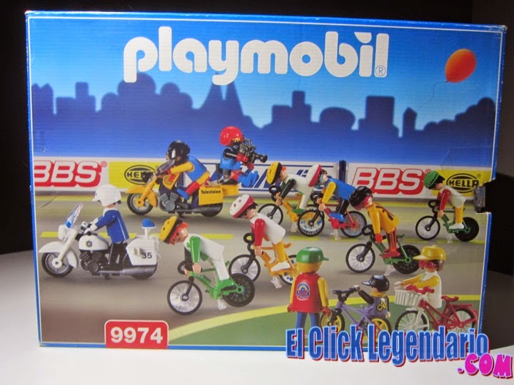 playmobil ciclistas