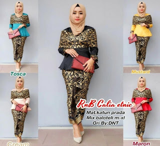 gambar baju setelan batik kerja