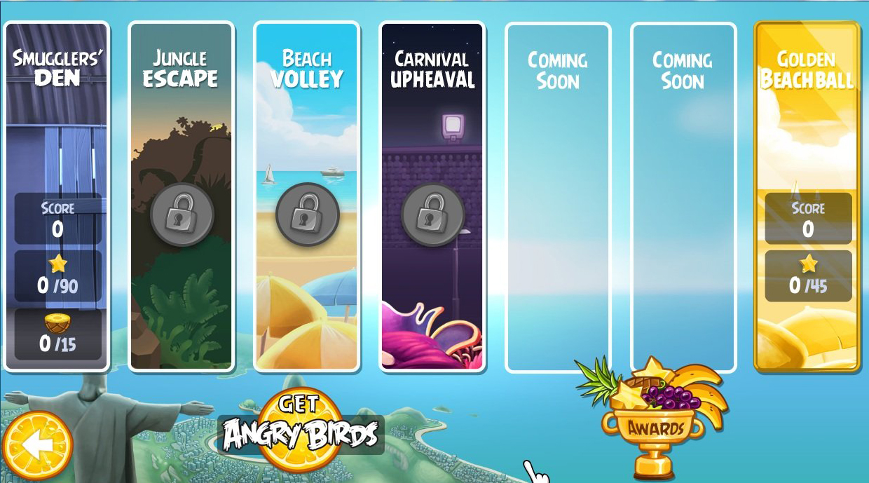 புதுப்பிக்கப்பட்ட Angry Birds Rio Game- இலவசமாக தரவிறக்கம் செய்யுங்கள்