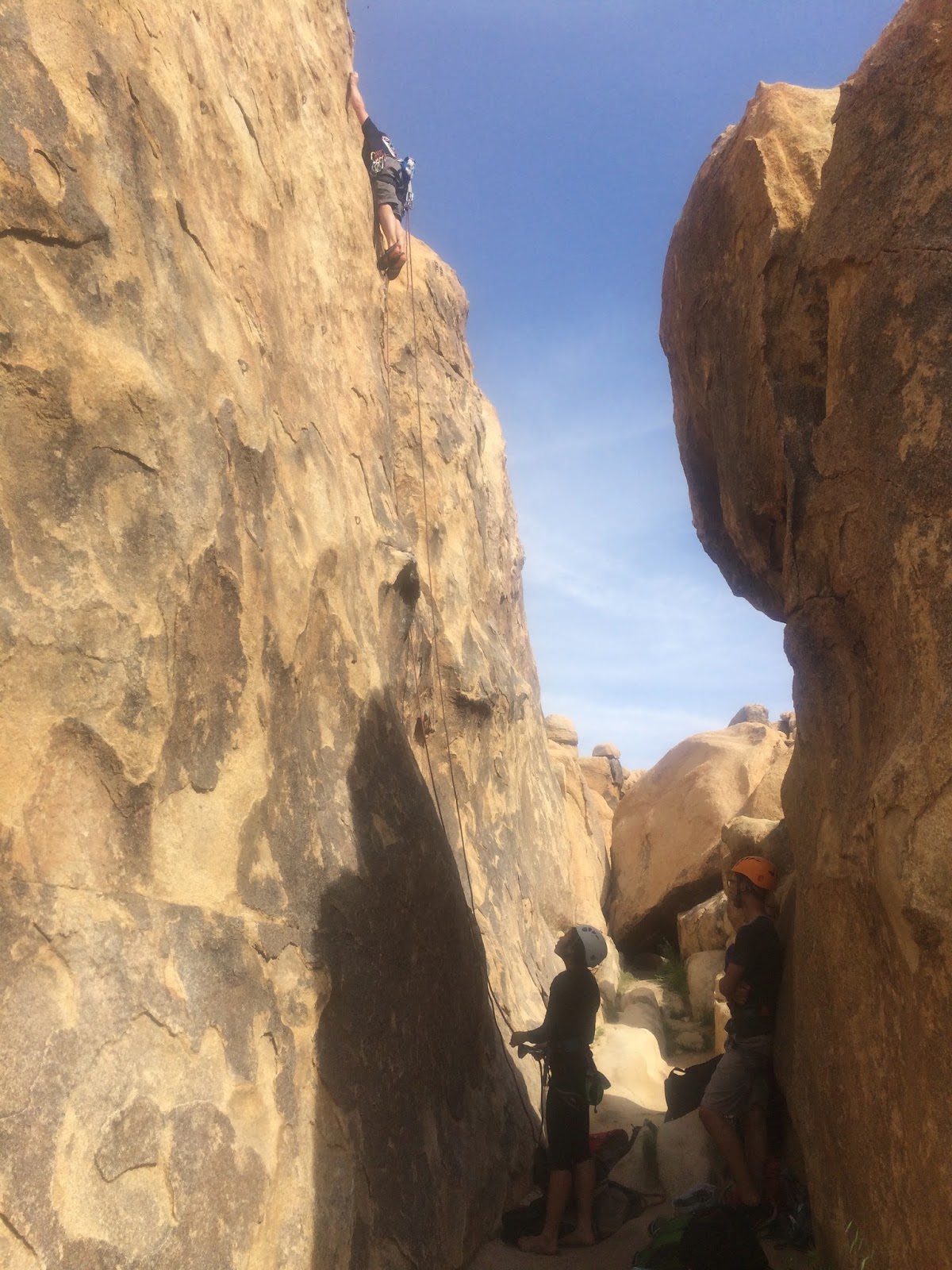 Happy Trails Rock Climbing at Apple Valley
