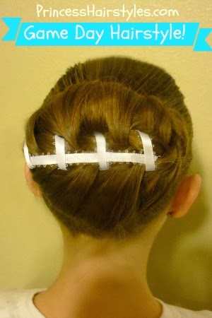 Football Bun Hairstyle