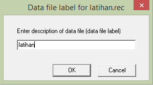 input deskripsi data file