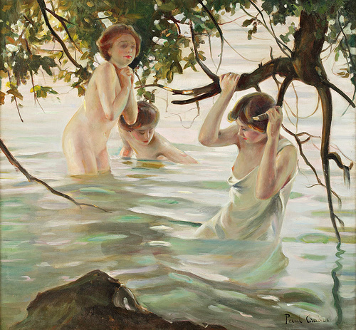 Paul Chabas 1869-1937 | French Academic painter Paul Chabas 1869-1937 | French Academic painter