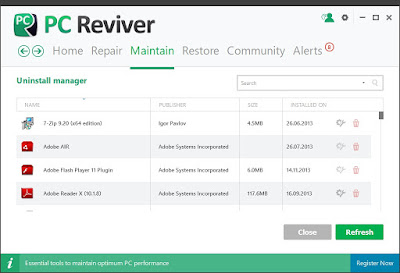 تحميل برنامج PC Reviver لصيانة الكمبيوتر بشكل متكامل تحميل برنامج PC Reviver لصيانة الكمبيوتر بشكل متكامل