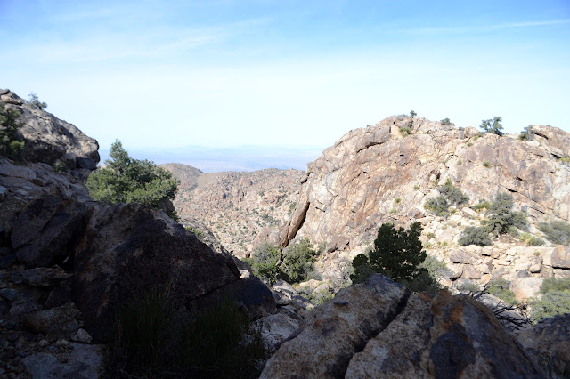 lots of little hills at the top