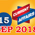 Kerala PSC Daily Malayalam Current Affairs 15 Sep 2018