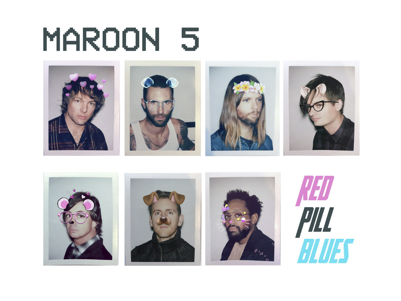 Encarte Maroon 5 Red Pill Blues (Digital Deluxe Edition