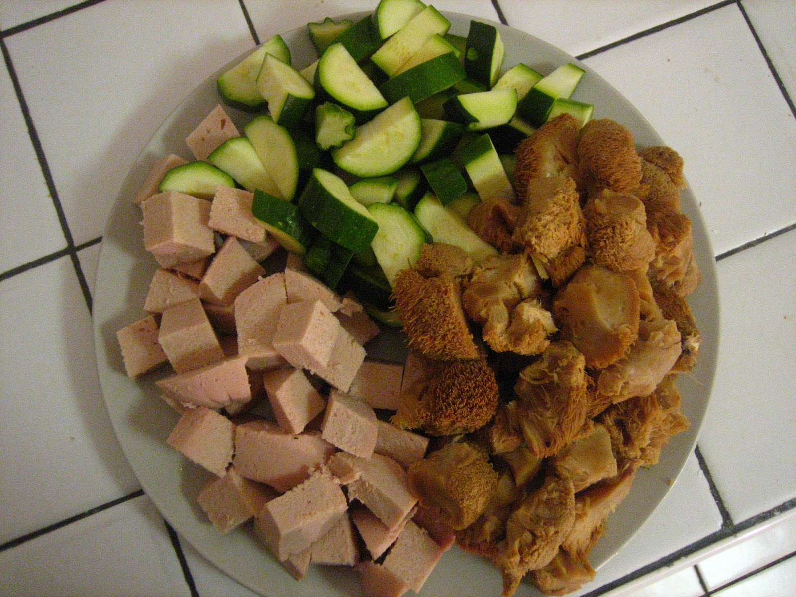 #6 Spicy Vegetarian Meat with Mushroom