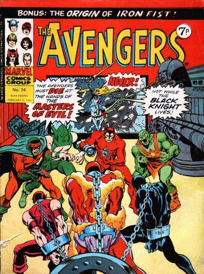 Marvel UK, the Avengers #74, Masters of Evil