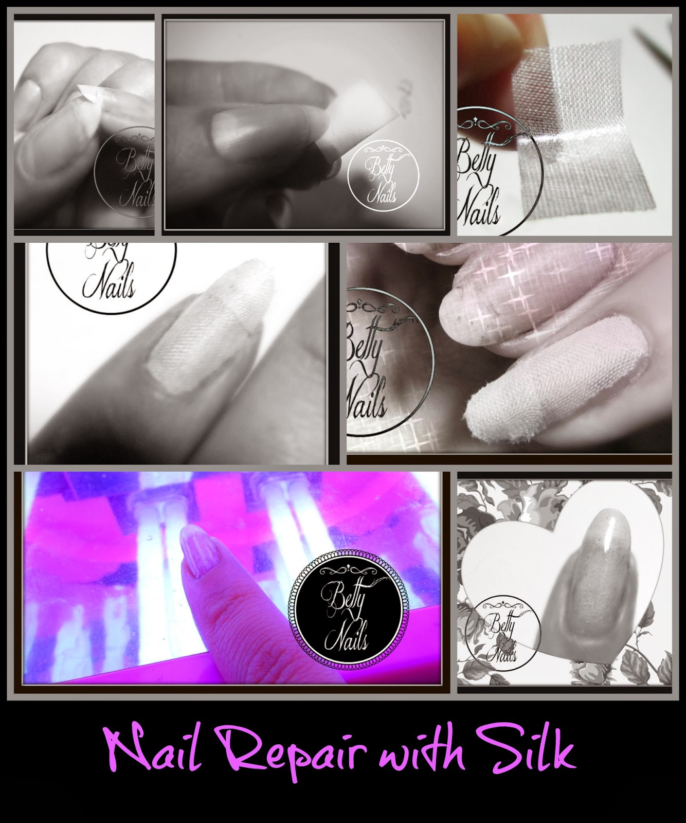 Betty Nails Nail Repair Silk and Gel Polish