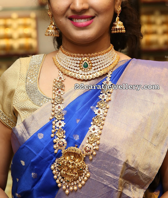 Model Indrani at Manepally Jewellery Model Indrani at Manepally Jewellery