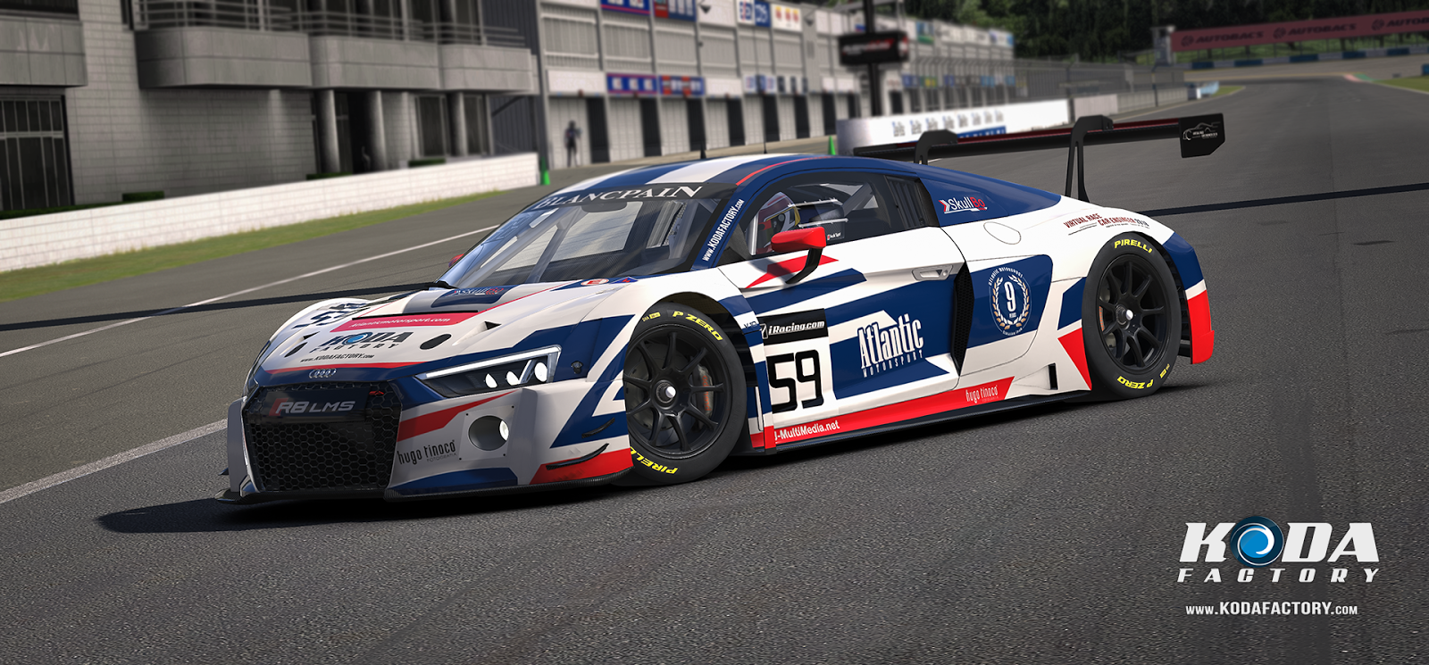 Koda Factory: Atlantic Motorsport Audi R8 LMS | iRacing
