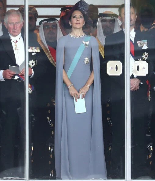 Queen Mathilde wore Armani, Queen Letizia wore Matilde Cano dress. Queen Jetsun Pema. Crown Princess Victoria and Mary. Empress Masako