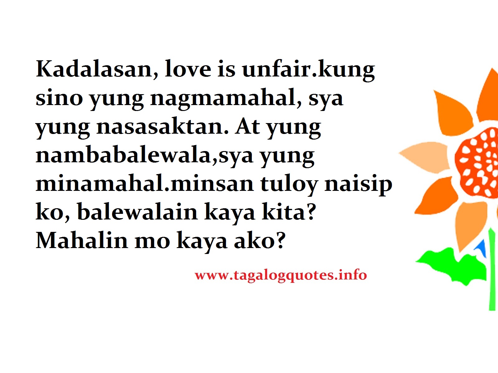 Mutual Understanding Quotes Tagalog Love Quotes