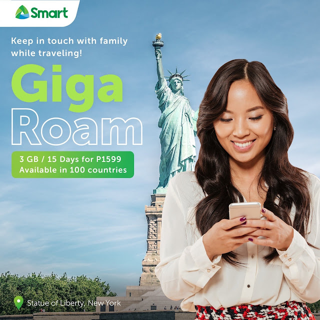 Enjoy a worry-free holiday getaway with discounted Smart GigaRoam until January 6