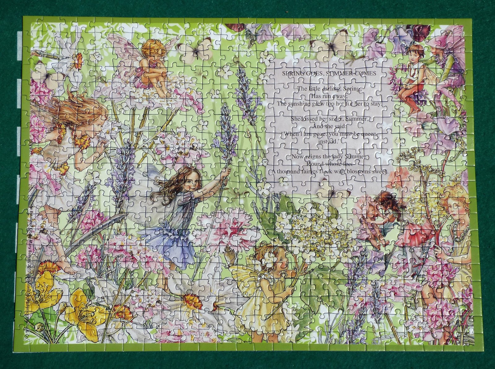 Chez Maximka Flower Fairies 500 piece jigsaw puzzle from Ravensburger