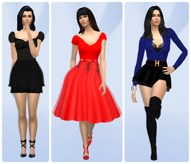 Sims 4 CC's - The Best: Katy Perry by Conny's Sims 4 Lookbook