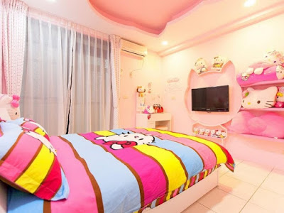 Desain Cantik Kamar Tidur Hello Kitty Desain Cantik Kamar Tidur Hello Kitty